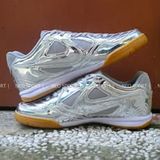  Giày Bóng Đá Futsal Lunar Gato Supreme x SB Xám Bạc IC 