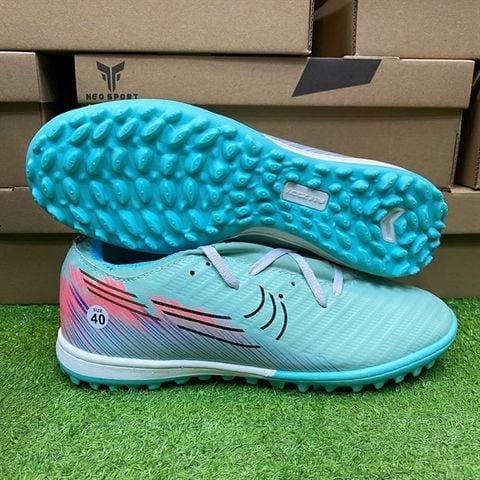  Giày bóng đá cỏ nhân tạo Winbro Vapor 16 Xanh biển bo thun TF 