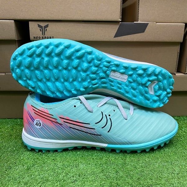  Giày bóng đá cỏ nhân tạo Winbro Vapor 16 Xanh biển bo thun TF 