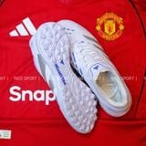  Giày Bóng Đá Cỏ Nhân Tạo Predator 25 Pro Trắng/Xám TF 