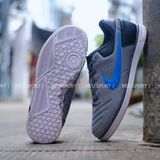  Giày Bóng Đá Futsal Street Gato 5 (New) Xám/Xanh IC 