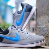 Giày Bóng Đá Futsal Street Gato 5 (New) Xám/Xanh IC 