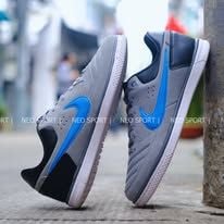  Giày Bóng Đá Futsal Street Gato 5 (New) Xám/Xanh IC 