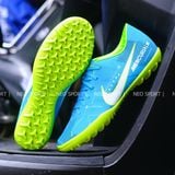  Giày Bóng Đá Cỏ Nhân Tạo Mercurial Victory 6 Neymar Xanh Da TF 