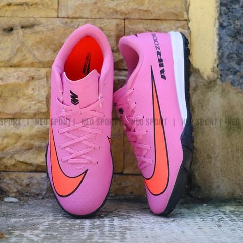  Giày Bóng Đá Cỏ Nhân Tạo Mercurial Vapor 16 Academy Tím Hồng/Cam TF 