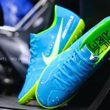  Giày Bóng Đá Cỏ Nhân Tạo Mercurial Victory 6 Neymar Xanh Da TF 
