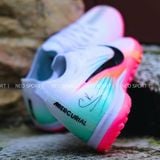  Giày Bóng Đá Cỏ Nhân Tạo Mercurial Vapor 16 Elite Bo Thun Sam Kerr Trắng Hồng/Cam TF 