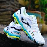  Giày Bóng Đá Cỏ Nhân Tạo Joma FS Reactive Trắng Xanh Ngọc TF 