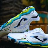  Giày Bóng Đá Cỏ Nhân Tạo Joma FS Reactive Trắng Xanh Ngọc TF 