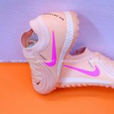  Giày Bóng Đá Cỏ Nhân Tạo Phantom GX2 Elite Bo Thun Cam/Hồng Đệm Mới TF 