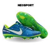  Giày Đá Banh Cỏ Tự Nhiên Mercurial Victory 6 Neymar Xanh Da FG 