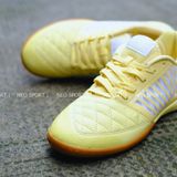  Giày Bóng Đá Futsal Lunar Gato II Vàng Kem đế nâu IC 