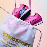  Giày Bóng Đá Cỏ Nhân Tạo Mercurial Vapor 16 Elite Bo Thun Tím Hồng/Cam TF 