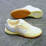  Giày Bóng Đá Futsal Lunar Gato II Vàng Kem đế nâu IC 