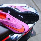  Giày Bóng Đá Cỏ Nhân Tạo Mercurial Vapor 16 Academy Tím Hồng/Cam TF 