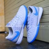  Giày Bóng Đá Futsal Lunar Gato II Trắng/Xanh Da IC 