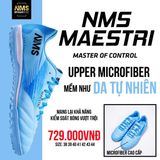  Giày Bóng Đá Chính Hãng Cỏ Nhân Tạo NMS Maestri 1.0 Xanh Da TF 