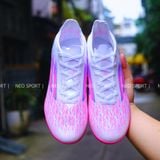  Giày Bóng Đá Cỏ Nhân Tạo F50 Pro Trắng/Hồng TF 