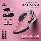  Giày Bóng Đá Chính Hãng KAMITO Artista 2 KL TF Limited Hồng - KMTF260711 