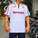  Áo Retro - Áó đấu MU Trắng 1998/99 