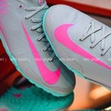  (CHÍNH HÃNG) GIÀY BÓNG ĐÁ CỎ NHÂN TẠO NIKE ZOOM MERCURIAL VAPOR 16 PRO XÁM XANH/HỒNG TF - FQ8687-301 