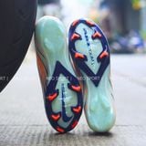  Giày Bóng Đá Cỏ Tự Nhiên Mercurial Vapor 16 bo thun MDS009 Xám Xanh FG 