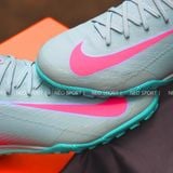  (CHÍNH HÃNG) GIÀY BÓNG ĐÁ CỎ NHÂN TẠO NIKE ZOOM MERCURIAL VAPOR 16 PRO XÁM XANH/HỒNG TF - FQ8687-301 