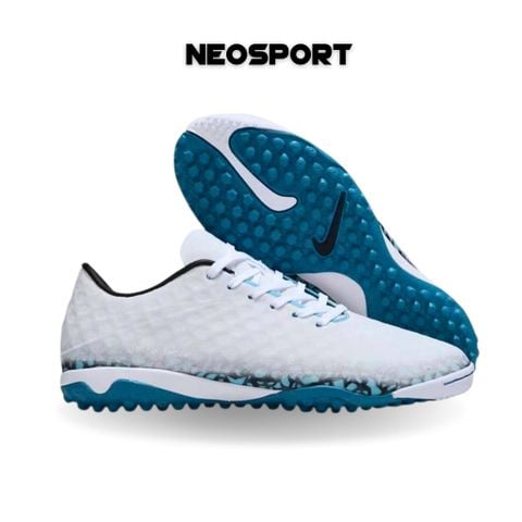  Giày Bóng Đá Cỏ Nhân Tạo Hypervenom Phantom RGN Transform 'Hydra' Trắng Đế Xanh Da TF 