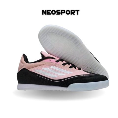  Giày Bóng Đá Futsal F50 Freestyle 24 Messi Hồng/Trắng IC 