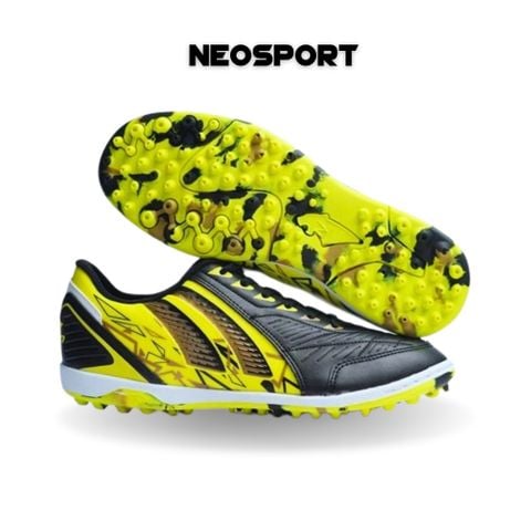  Giày Bóng Đá Futsal Chính Hãng Thái Lan Pan Nitro Đen Chuối TF 