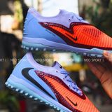  Giày Bóng Đá Cỏ Nhân Tạo Phantom 6 Low Elite Bo Thun Đỏ/Xám TF 