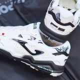  Giày Bóng Đá Cỏ Nhân Tạo Joma FS Reactive Trắng Đen TF 