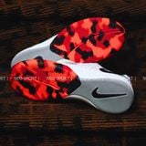  Giày Bóng Đá Futsal Lunar Gato II Trắng Đế Camo Đỏ IC 