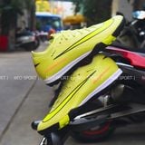  Giày Bóng Đá Cỏ Nhân Tạo Mercurial Vapor 16 Elite Bo Thun Vàng Chanh TF 