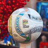  Quả Bóng Đá Uefa Nations League Trắng/Xám 