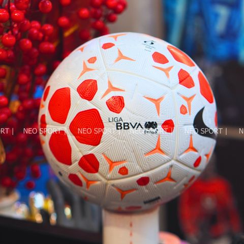  Quả Bóng Đá Academy Plus Trắng/Đỏ/Cam 