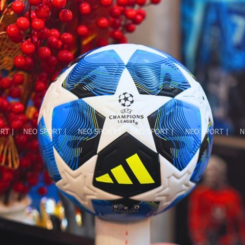  Quả Bóng Đá Champions League Pro Xanh Đen Sao Trắng 