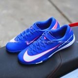  Giày Bóng Đá Cỏ Nhân Tạo Mercurial Vapor 16 Academy Xanh Bích Coban/Hồng TF 