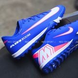  Giày Bóng Đá Cỏ Nhân Tạo Mercurial Vapor 16 Academy Xanh Bích Coban/Hồng TF 