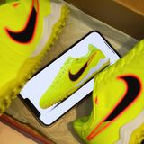  GIÀY BÓNG ĐÁ CHÍNH HÃNG CỎ NHÂN TẠO NIKE TIEMPO LEGEND 10 ACADEMY VÀNG CHANH/ĐEN TF - DV4342-701 