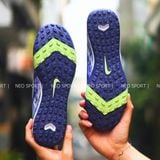  Giày Bóng Đá Cỏ Nhân Tạo Mercurial Vapor 16 Elite Bo Thun Tím Nhạt/Chuối TF 