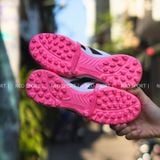  Giày Bóng Đá Cỏ Nhân Tạo Predator 25 Elite Lưỡi Gà Gập Thun Hồng TF 