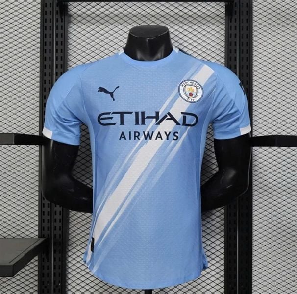  Bộ Quần Áo Bóng Đá Thái Lan - MC Xanh Da Sân Nhà 25/26 - Manchester City bản PLAYER 