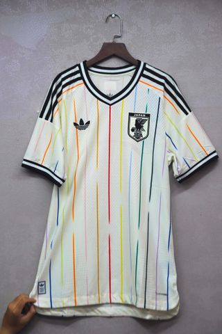  Bộ Quần Áo Bóng Đá Thái Lan - Đội Tuyển Nhật Bản Sân Khách 26/27 Trắng bản PLAYER 