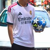  Áo Bóng Đá Thái Lan - Real Madrid Trắng Sân Nhà 26/27 bản PLAYER 