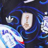  Bộ Quần Áo Bóng Đá Thái Lan - Đội Tuyển Argentina Sân Khách 26/27 Xanh Đen bản PLAYER 