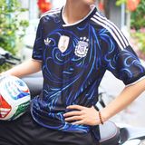  Bộ Quần Áo Bóng Đá Thái Lan - Đội Tuyển Argentina Sân Khách 26/27 Xanh Đen bản PLAYER 