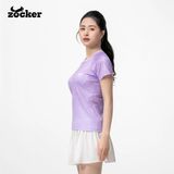  Áo Pickleball Nữ Zocker JAC07 Tím 