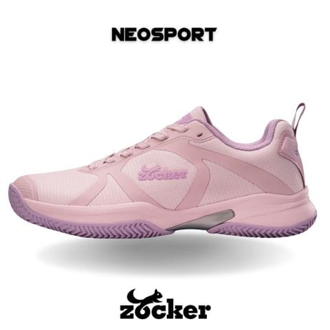  Giày Pickleball Nữ Zocker Swift Core Hồng/Tím 