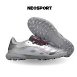  Giày Bóng Đá Cỏ Nhân Tạo Predator 25 League Lưỡi Gà Gập Xám Bạc TF 